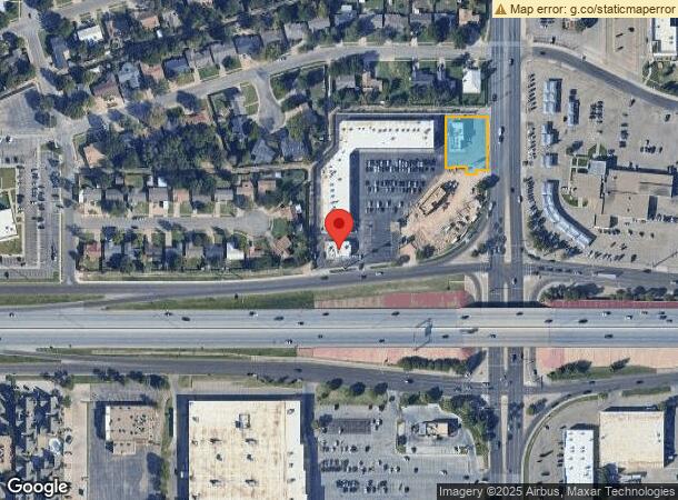  7006 University Ave, Lubbock, TX Parcel Map