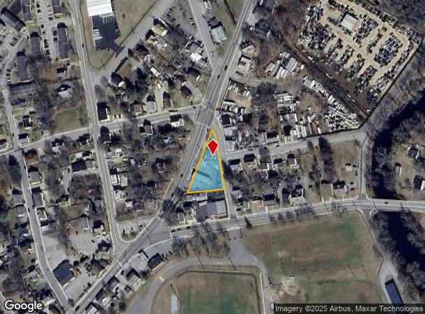  18 Boston Post Rd, Willimantic, CT Parcel Map