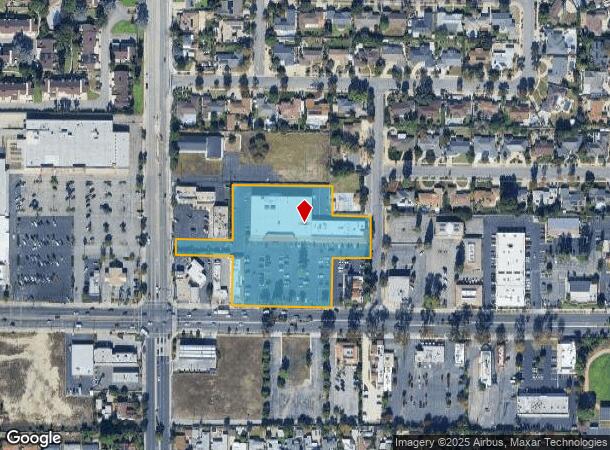 1011 W Foothill Blvd, Claremont, CA Parcel Map