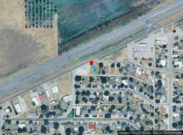 724 Frontage Rd, Idalou, TX Parcel Map