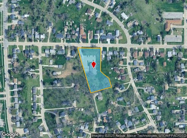 143 29Th Ave Sw, Cedar Rapids, IA Parcel Map