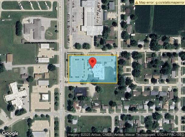  1607 N Lincoln St, Knoxville, IA Parcel Map