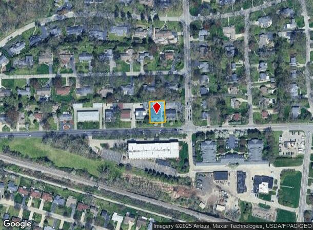  4312 W Bancroft St, Ottawa Hills, OH Parcel Map