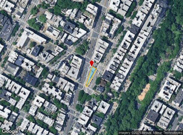  800 Saint Nicholas Ave, New York, NY Parcel Map