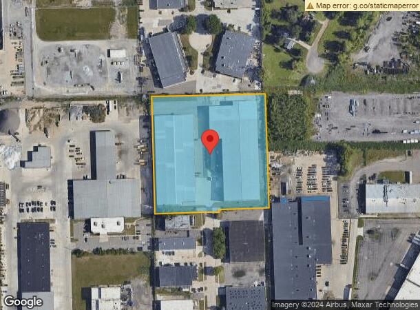  24300 Wahl St, Warren, MI Parcel Map