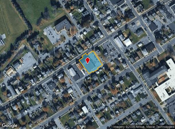 232 W Main St, Palmyra, PA Parcel Map