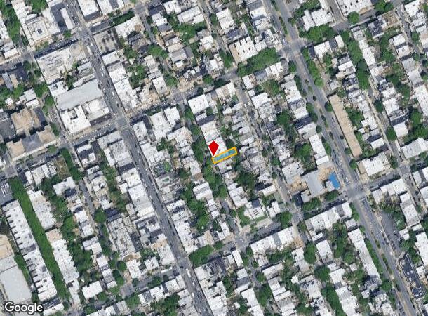 644 Leonard St, Brooklyn, NY Parcel Map