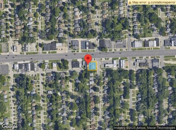  19501 W 7 Mile Rd, Detroit, MI Parcel Map