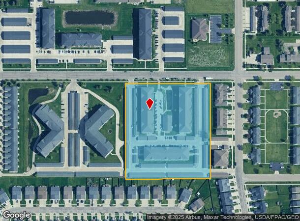 1601 Belsly Blvd, Moorhead, MN Parcel Map