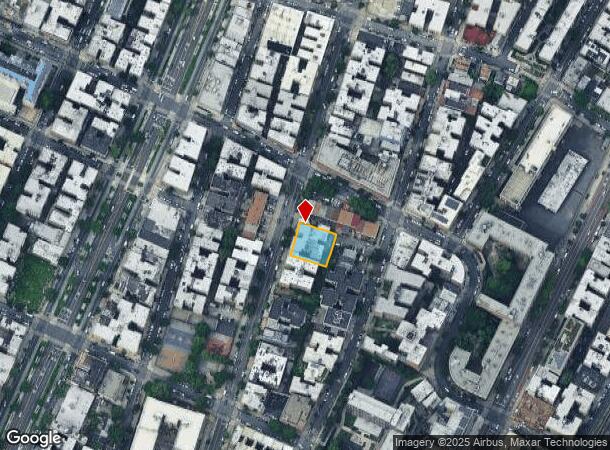 2350 Valentine Ave, Bronx, NY Parcel Map