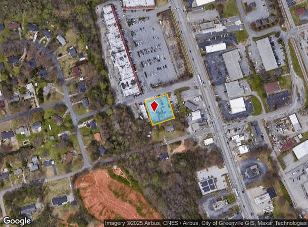 107 Evening Way, Mauldin, SC Parcel Map