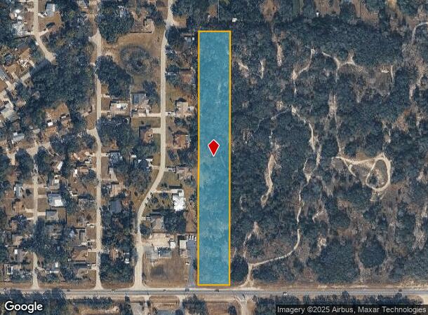  County Line Rd, Spring Hill, FL Parcel Map