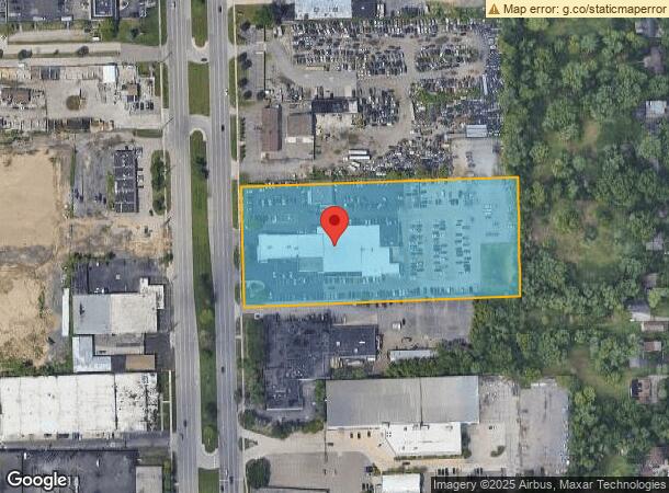  21262 Telegraph Rd, Southfield, MI Parcel Map