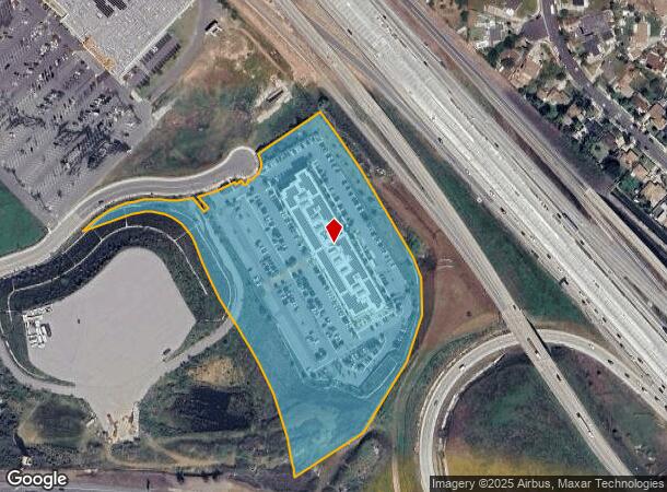  75 Rancho Camino Dr, Pomona, CA Parcel Map