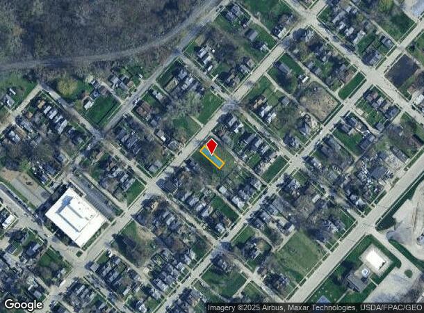  2320 Chase St, Toledo, OH Parcel Map