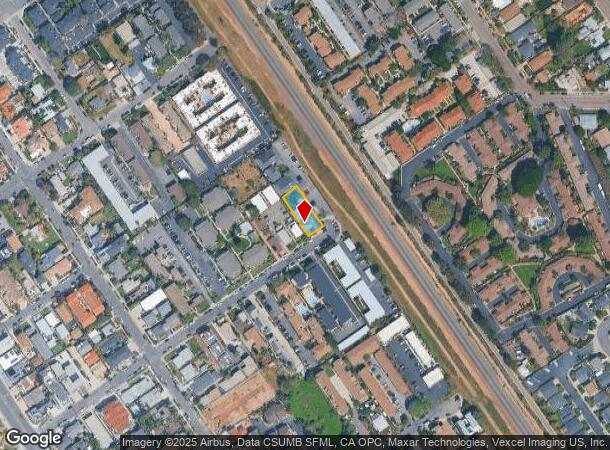 376 Acacia Ave, Carlsbad, CA Parcel Map