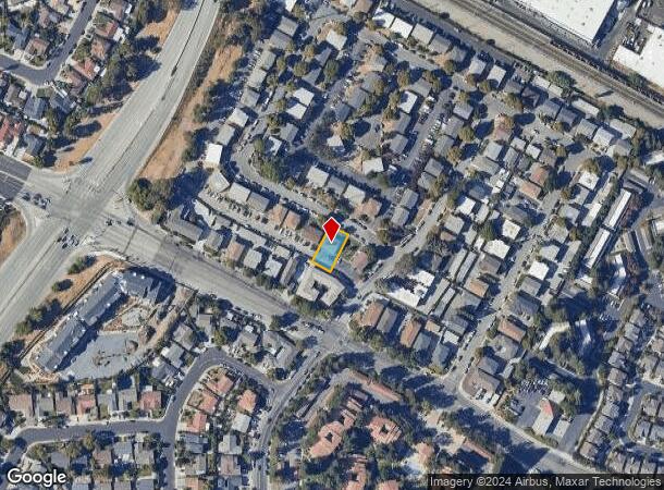  2234 Ellena Dr, Santa Clara, CA Parcel Map