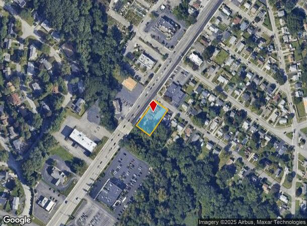 1112 Reservoir Ave, Cranston, RI Parcel Map