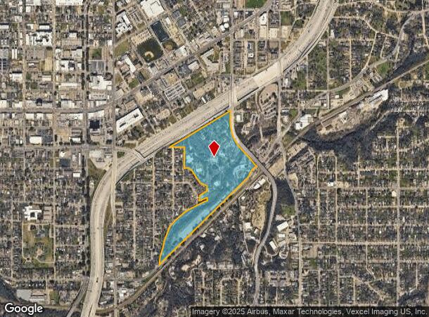 650 S R L Thornton Fwy, Dallas, TX Parcel Map