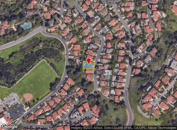 1917 Via Estudillo, Palos Verdes Estates, CA Parcel Map