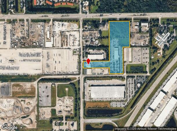  786 Pike Rd, West Palm Beach, FL Parcel Map