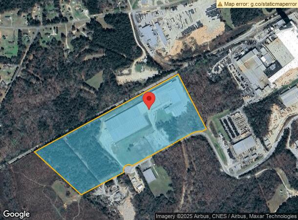  234 Industrial Park Rd, Abbeville, SC Parcel Map