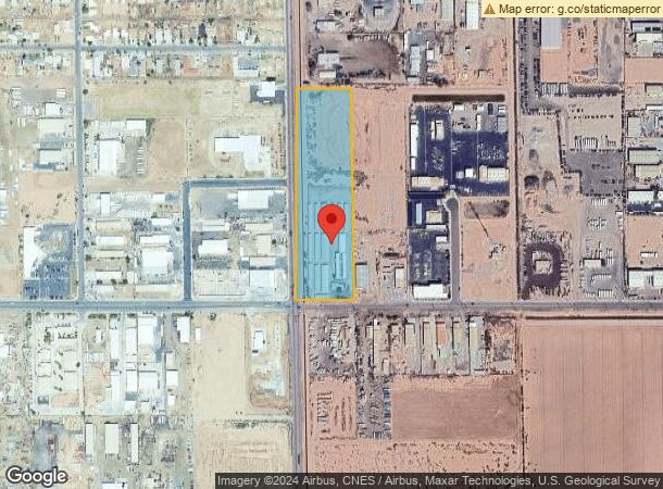  502 E Ross Ave, El Centro, CA Parcel Map