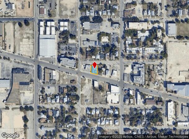  1409 E Commerce St, San Antonio, TX Parcel Map