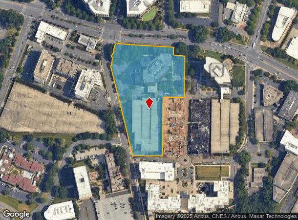  6000 Fairview Rd, Charlotte, NC Parcel Map