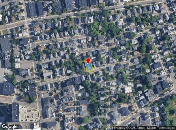 36 Spring St, Malden, MA Parcel Map