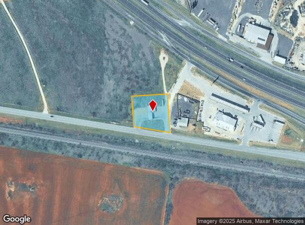  166 N 1St, Merkel, TX Parcel Map