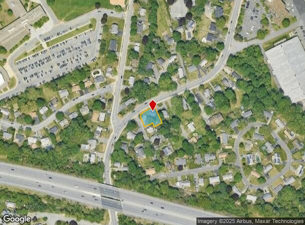 1351 Concord St, Framingham, MA Parcel Map