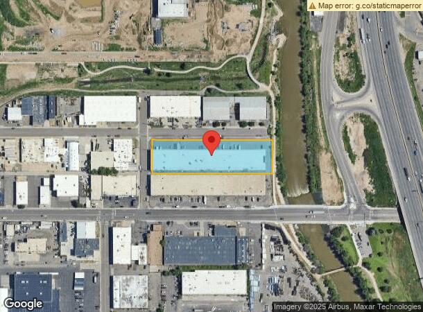  2506 W Barberry Pl, Denver, CO Parcel Map