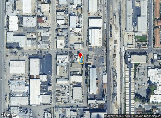  7628 Jackson St, Paramount, CA Parcel Map