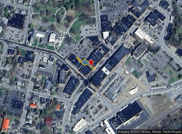  151 Main St, Oneonta, NY Parcel Map