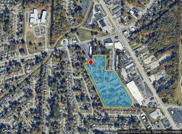  5500 Indian Oaks Cir, Louisville, KY Parcel Map