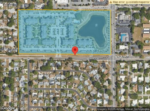  2168 Druid Rd E, Clearwater, FL Parcel Map