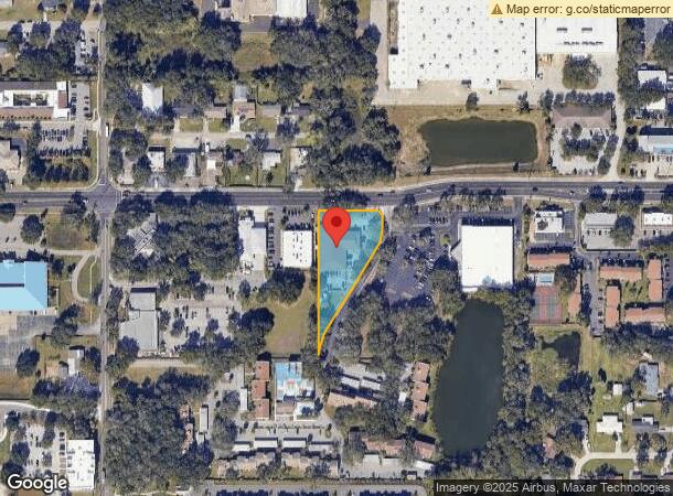  1111 Oakfield Dr, Brandon, FL Parcel Map