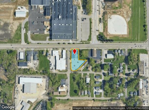  88 W Wilbeth Rd, Akron, OH Parcel Map