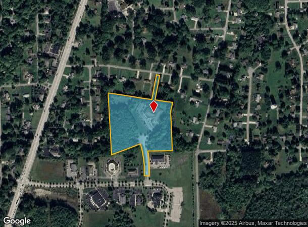 1005 Campus Cir, Hermitage, PA Parcel Map