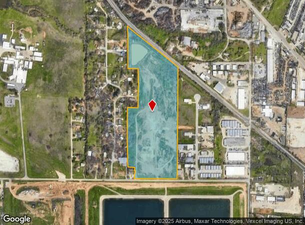 7205 Hudson Village Crk, Kennedale, TX Parcel Map