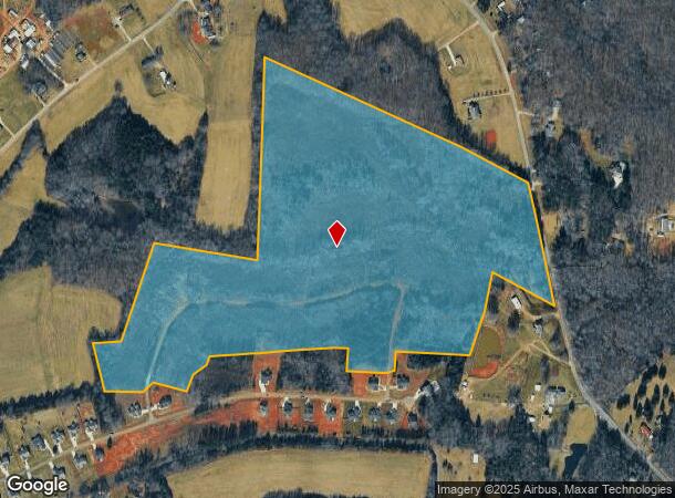  Weaver Rd, China Grove, NC Parcel Map