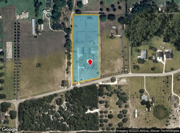 878 Lake Mills Rd, Chuluota, FL Parcel Map