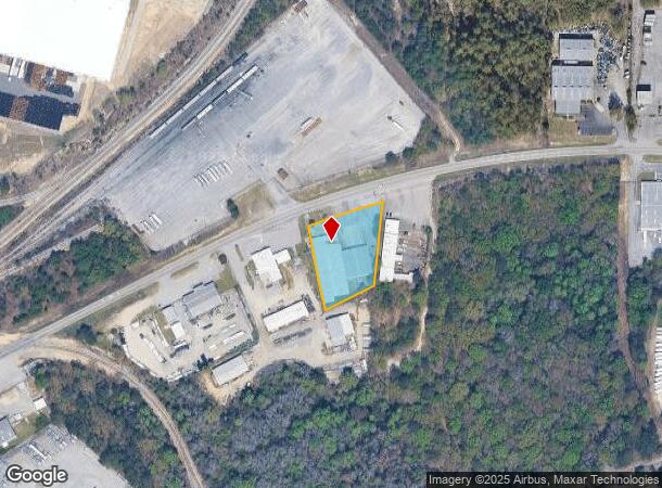  1868 Old Dunbar Rd, West Columbia, SC Parcel Map