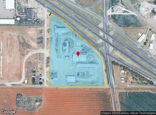 1928 S 11Th St, Slaton, TX Parcel Map