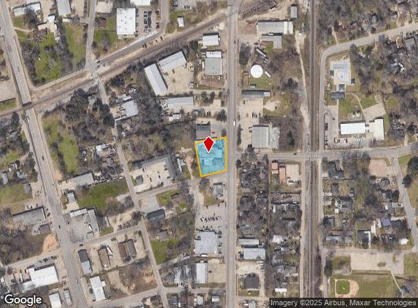 129 S Main St, Conroe, TX Parcel Map