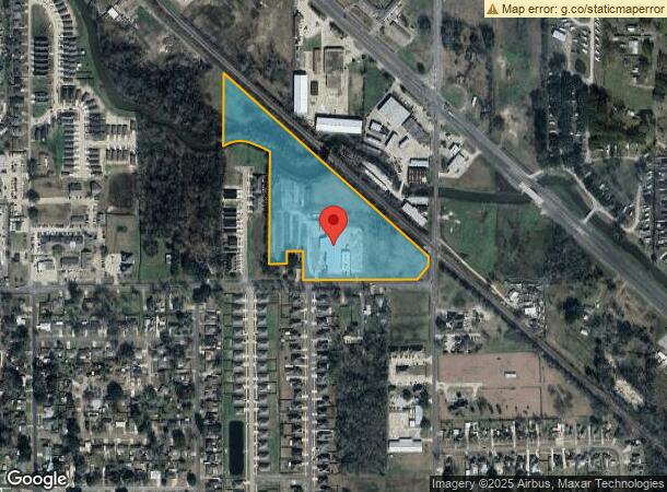  1450 E Worthy St, Gonzales, LA Parcel Map