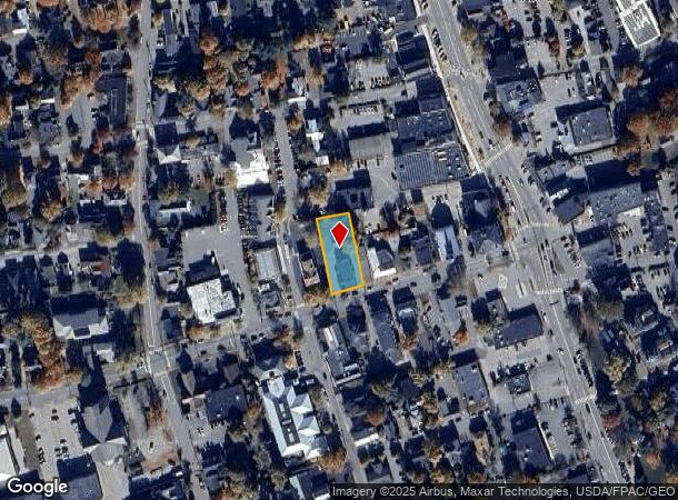 16 Pleasant St, Brunswick, ME Parcel Map