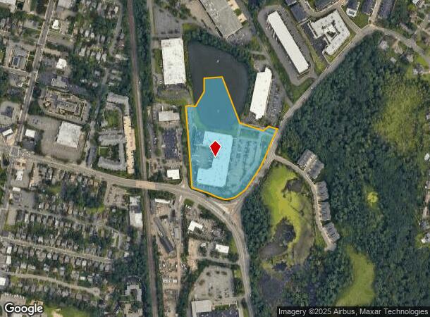  100 American Rd, Morris Plains, NJ Parcel Map