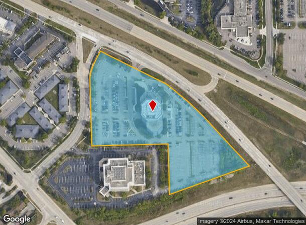  28411 Northwestern Hwy, Southfield, MI Parcel Map